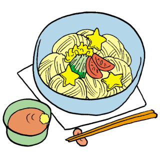 七夕にそうめんを食べる理由は？おすすめのそうめんも紹介！