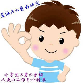 夏休みの自由研究(小学生男の子)2023｜通販で人気の工作キット(高学年・低学年別)特集！