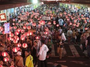 提灯行列｜会津まつりのイベント