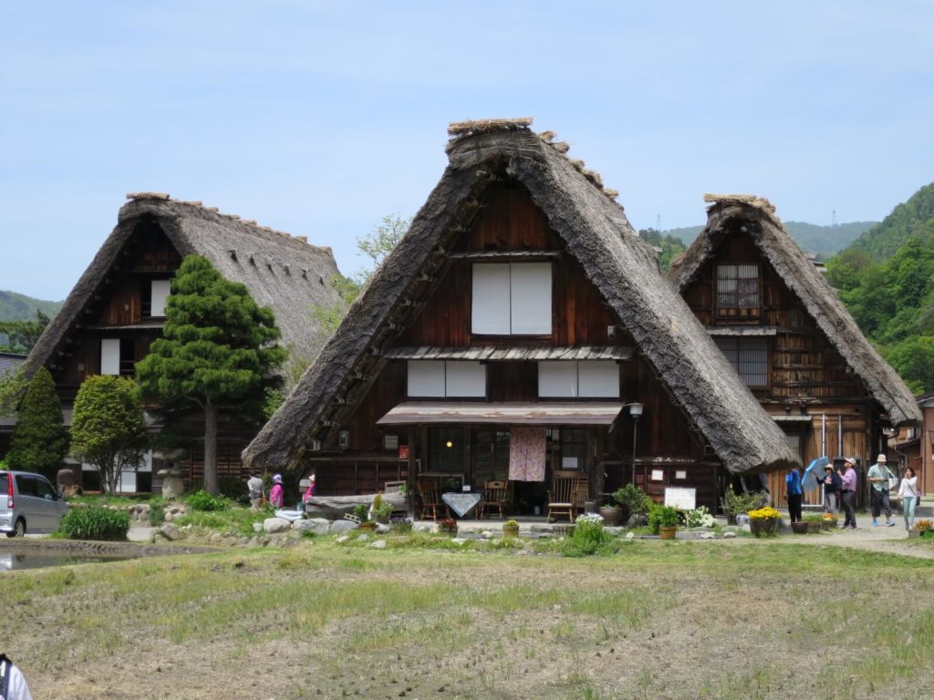 白川郷の合掌造り