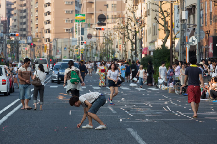 水戸街道(国道6号線)