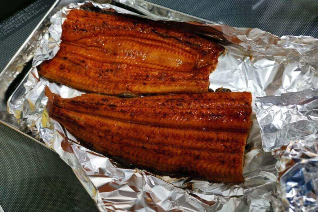 うなぎ　魚焼きグリル